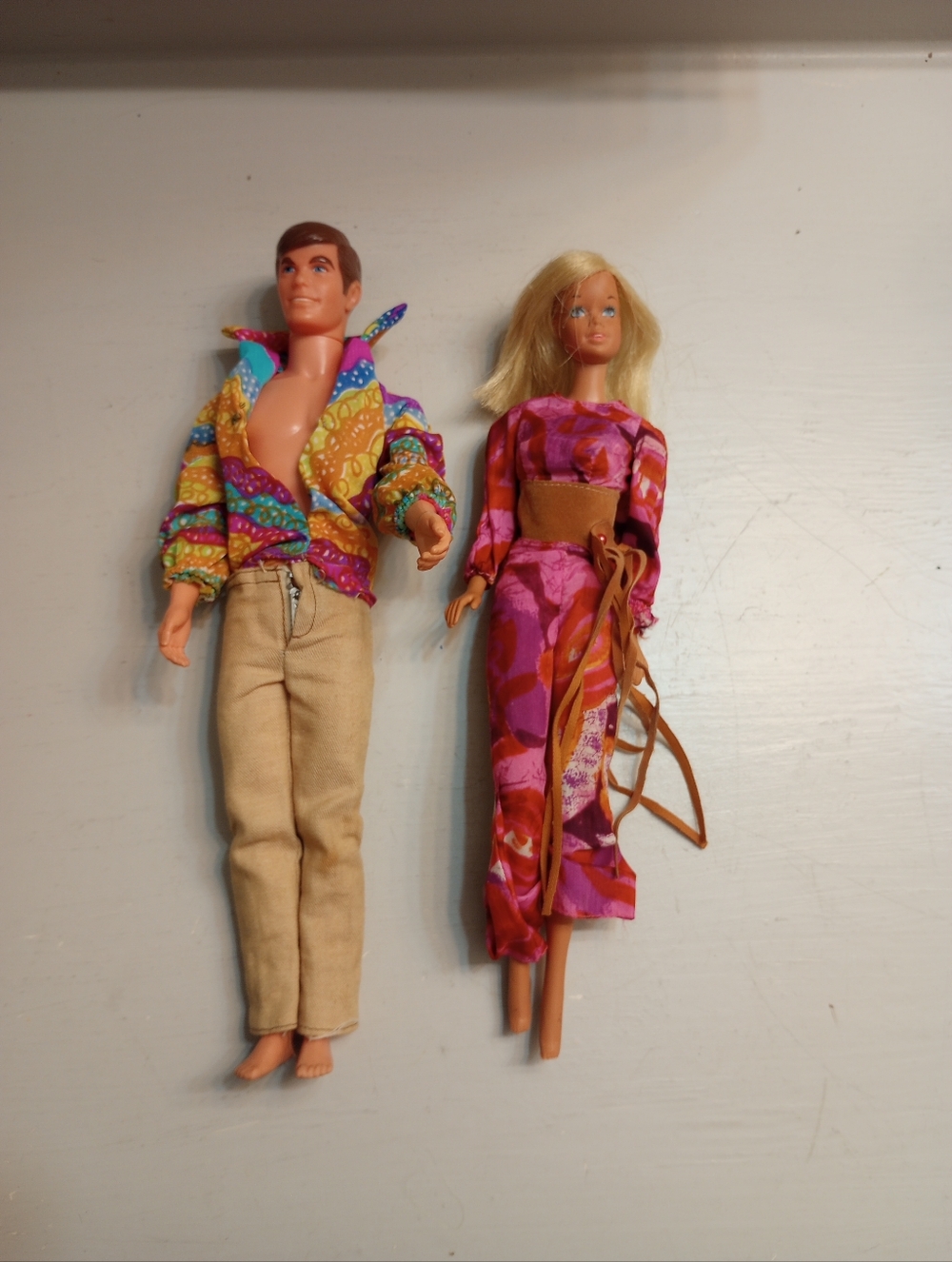 Mattel 1960's Live Action Ken And Barbie Bundle - Picture 2 of 9